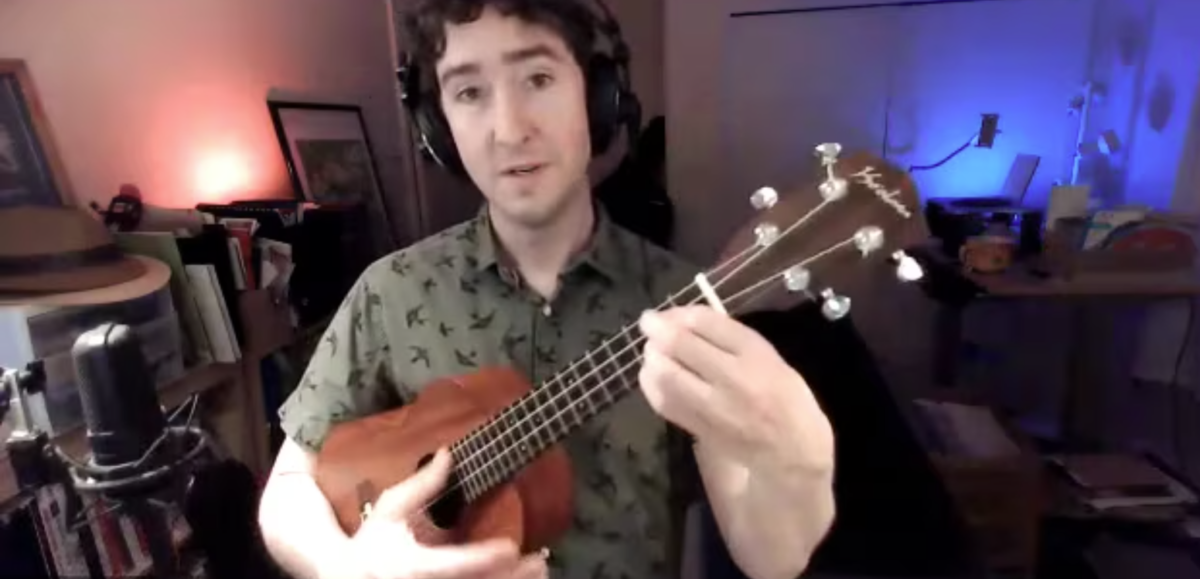 Zoom Ukulele Lessons with Tad Dreis Wildflower Ukulele Instruction